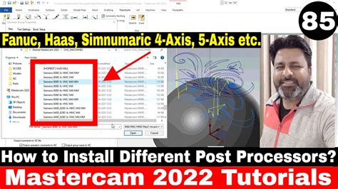 com account to download. . Mastercam 2022 post processor download